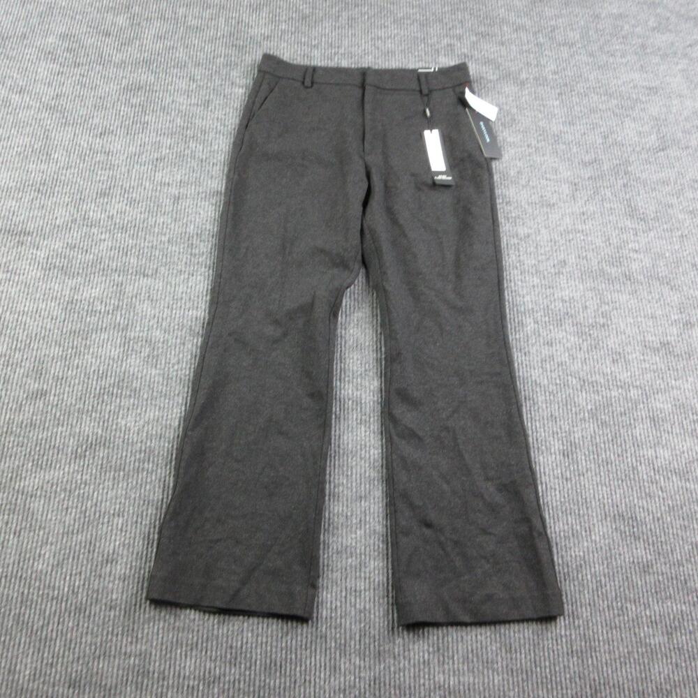 Liverpool Pants Womens 10/30 Gray Kelsey Flare Trouser Ponte Stretch 32x30* NWT